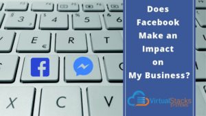 facebook logo on a keyboard