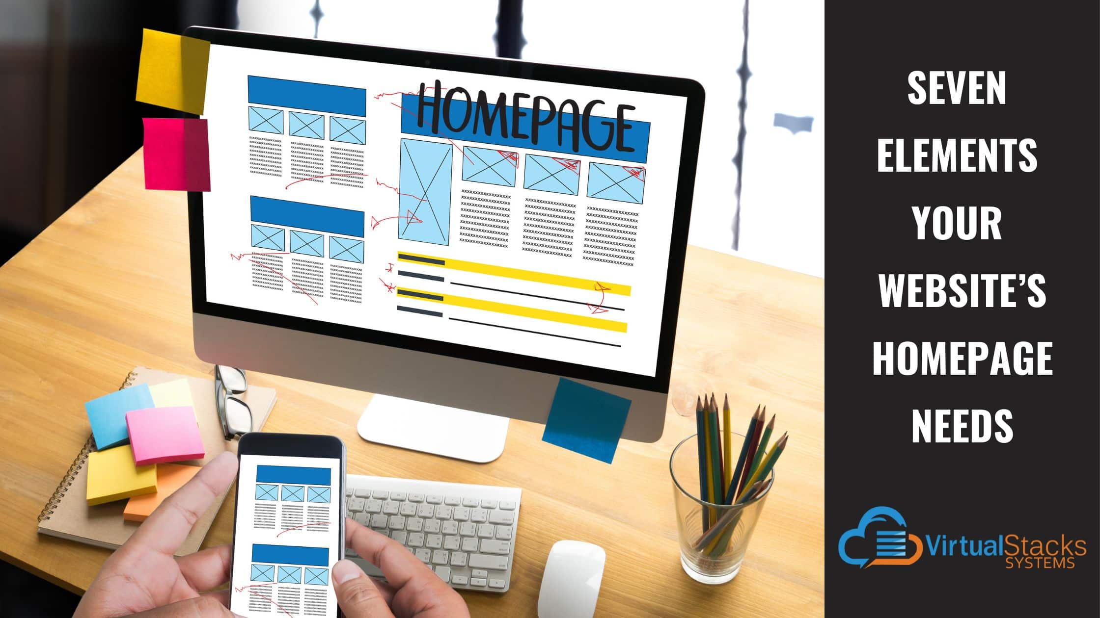 Seven Elements Your Website’s Homepage Needs